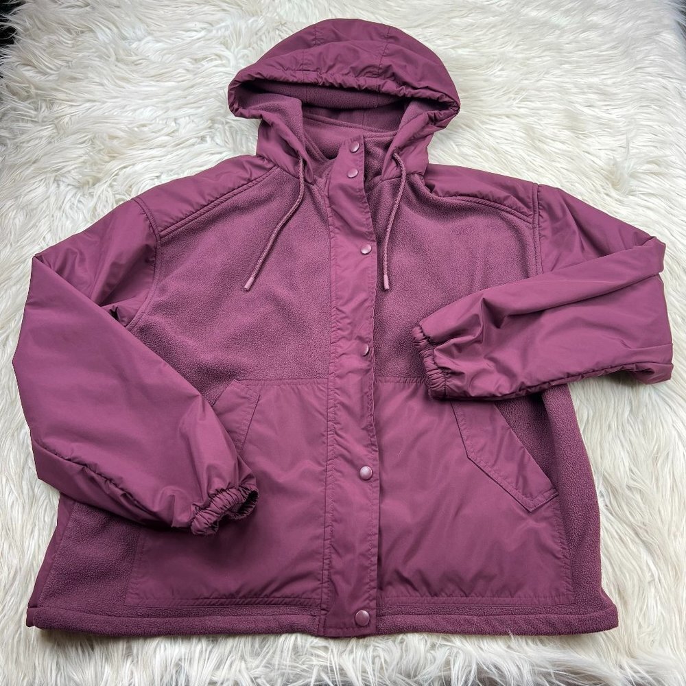Mondetta Outdoor Project‎ Fleece Nylon Zip Front Jacket